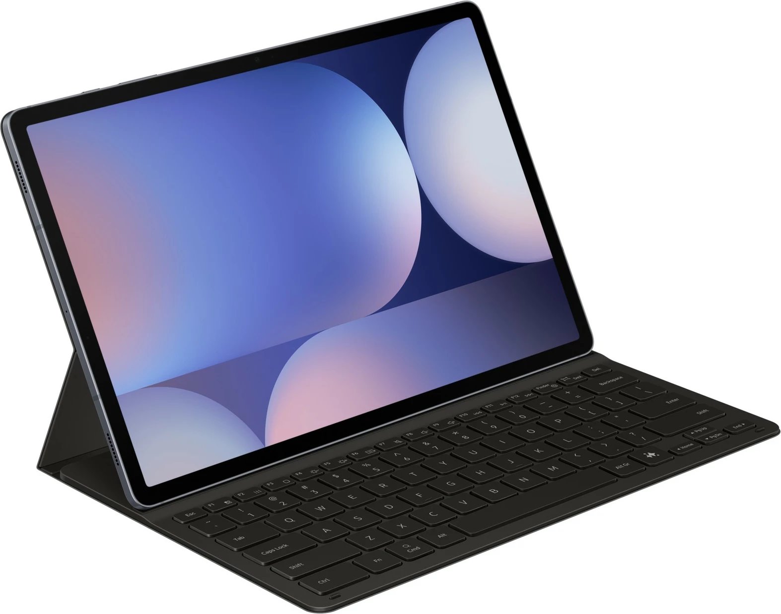 Mbështjellës tastierë Samsung EF-DX820, QWERTZ, Gjermanisht, Touchpad, Galaxy Tab S10+, Galaxy Tab S9+, Galaxy Tab S9 FE+, E zezë