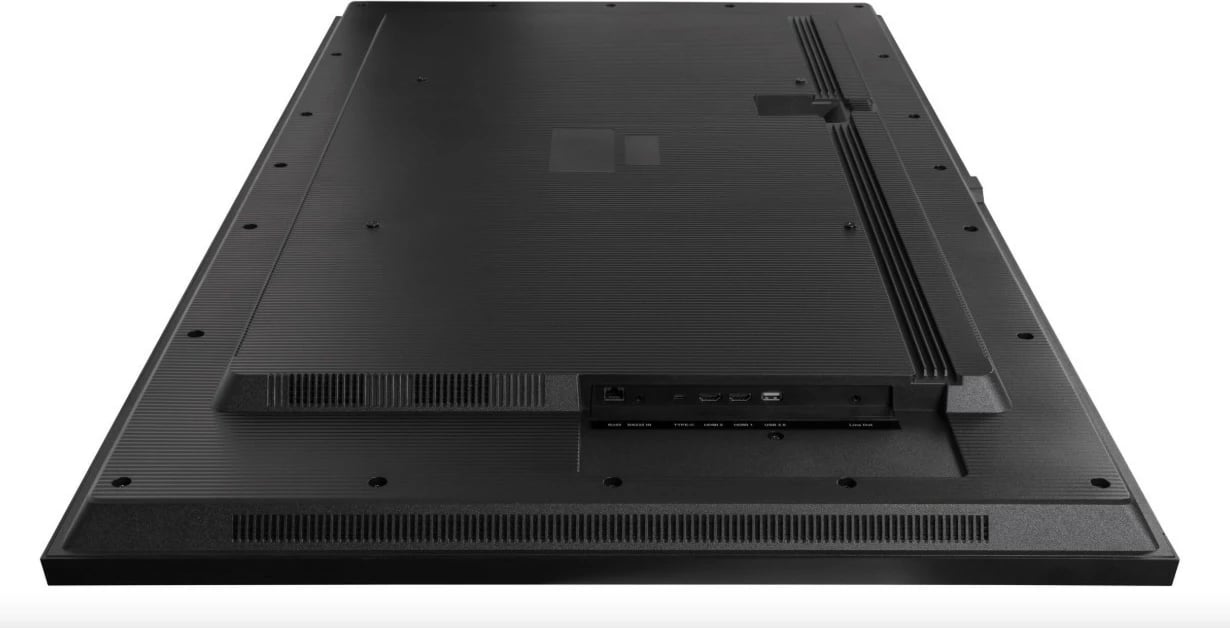 Monitor profesional sinazh digjital, AG Neovo, QM-5503, 55" 4K UHD, 500 cd/m², kontrast 5000:1, 24/7, USB-C, altoparlantë të integruar, i zi