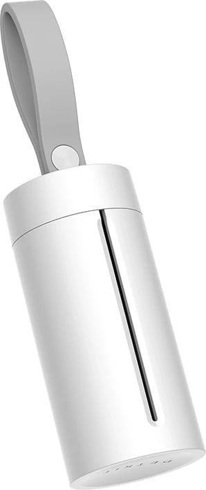 Mbajtës qese për jashtëqitje qeni PetKit Dog Waste Bag, me dorezë, Set me 1 rrotullë, Bardhë