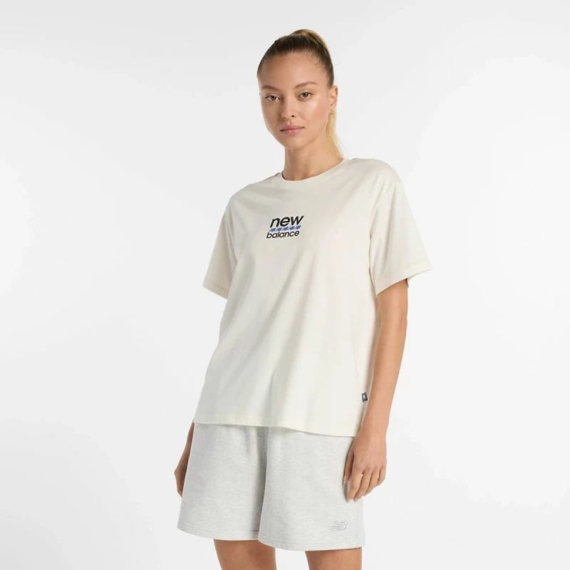 Maicë për femra New Balance, bezhë