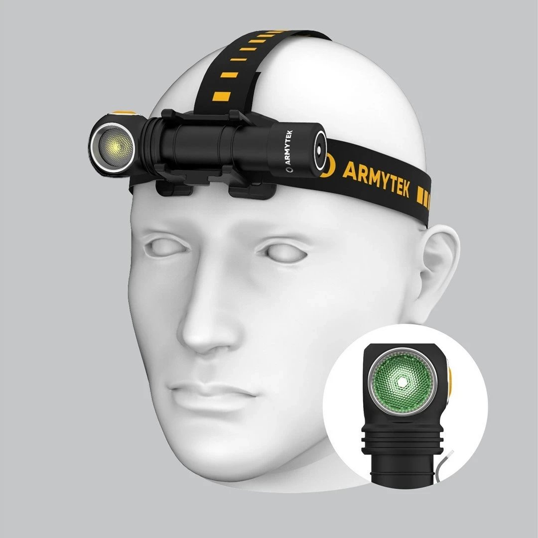 Dritë koke Armytek Wizard C2 WG Magnet USB, e bardhë