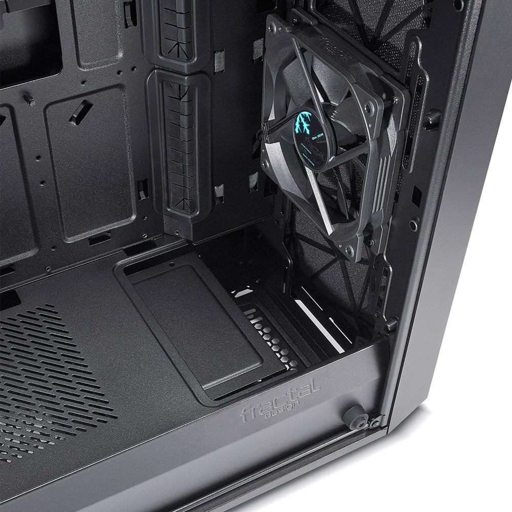 Kasë Fractal Design Meshify C, Midi Tower, ATX, ITX, micro ATX, E zezë Kasë Fractal Design Meshify C, Midi Tower, ATX, ITX, micro ATX, E zezë