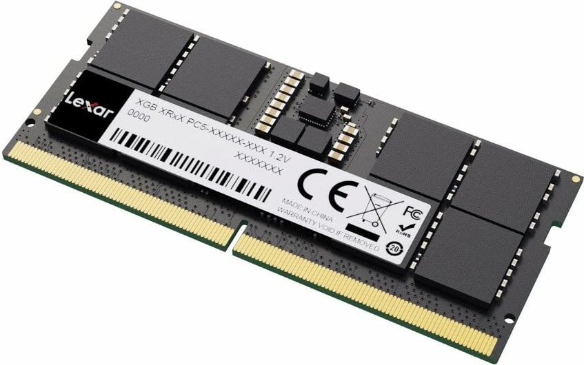 RAM Memorje Lexar LD5S16G56C46ST-BGS, 16GB, DDR5 SODIMM, 5600MHz, CL46, për laptop