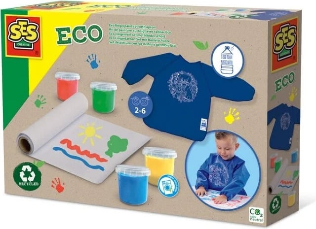 Set për pikturim me gishta SES Eco, për fëmijë, Pa emër