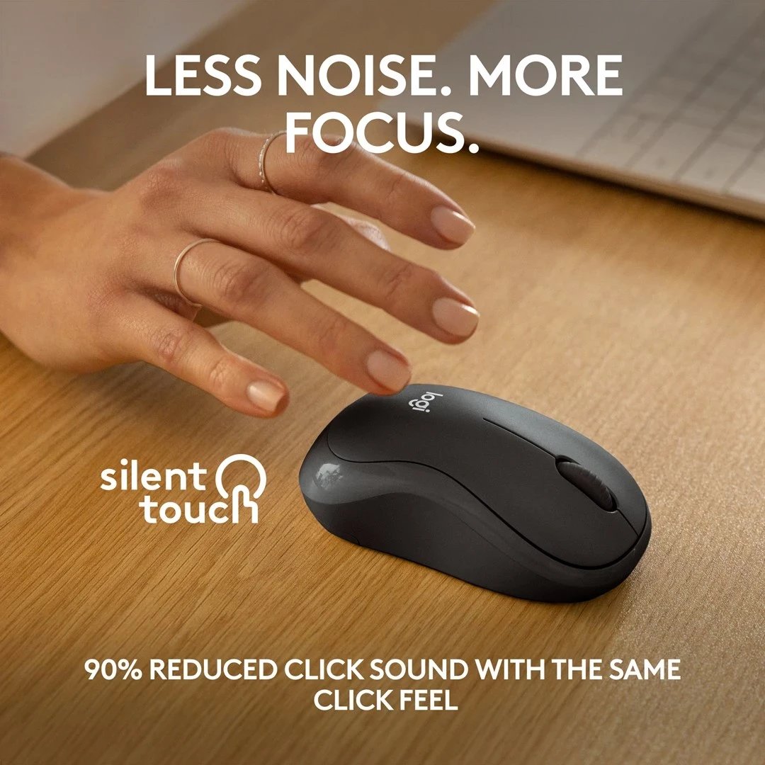 Mausi Logitech M240, Bluetooth, Ambidextrous