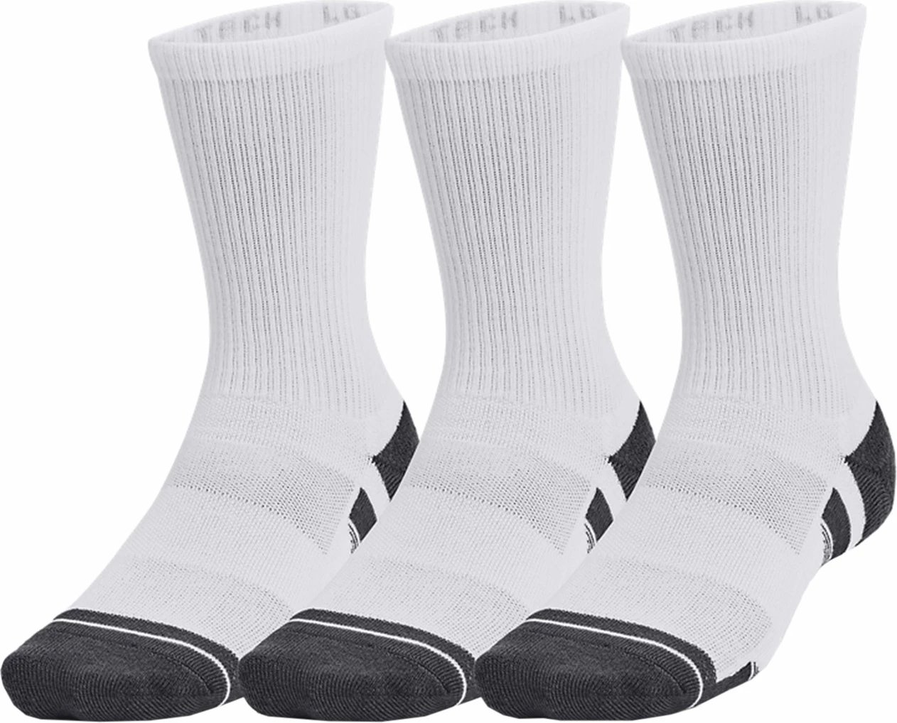 Çorape sportive Under Armour unisex, të bardha-të zeza