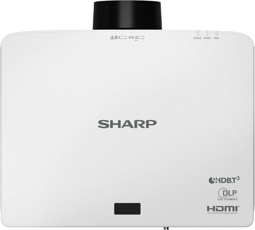Projektor Sharp P601Q, DLP, 4K UHD, 6000 lumens, i bardhë