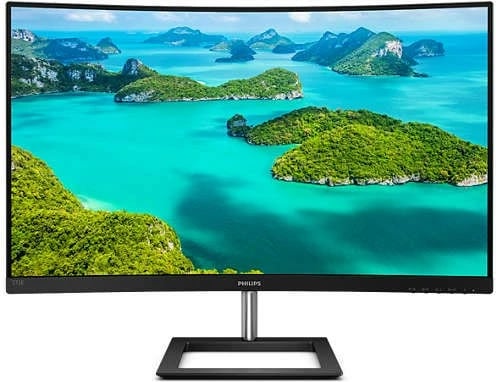 Monitor i lakuar Philips 272E1CA/00, 27", VA, Full HD, HDMI, FreeSync, i zi