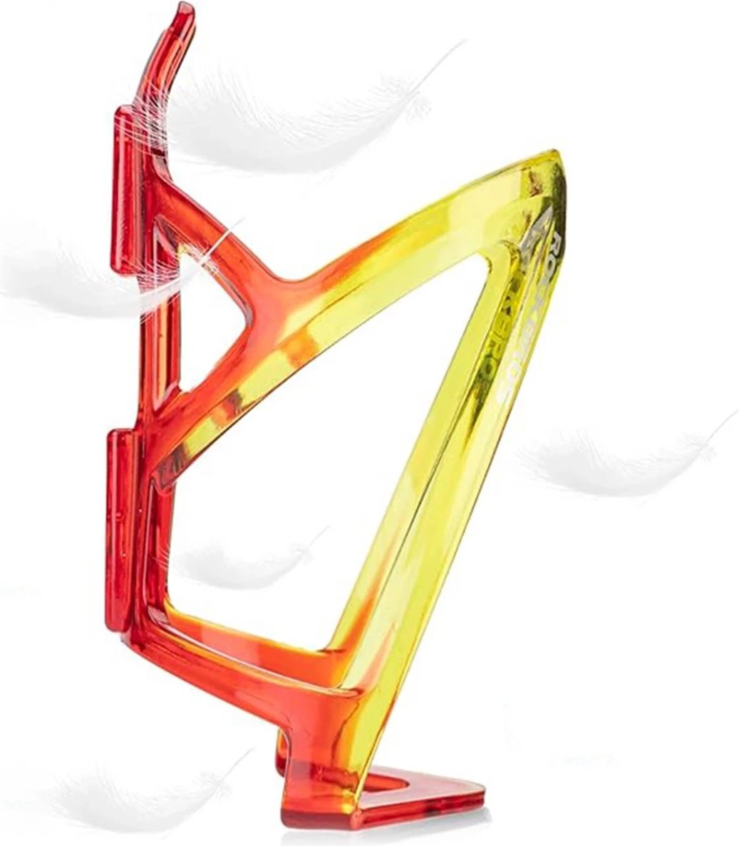 Mbajtëse shishe për biçikletë Rockbros FK338, PC, kuqe/verdhe