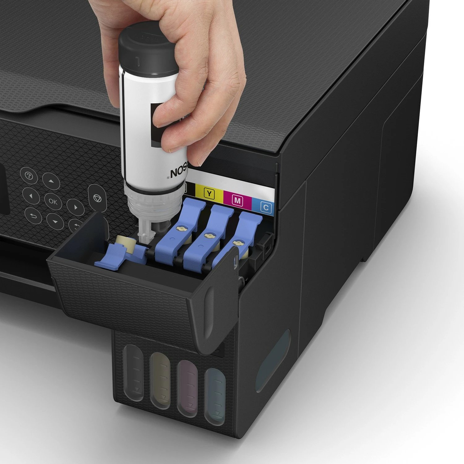 Printer Epson EcoTank ET-2825, Inkjet, 5760 x 1440 DPI, A4, Ngjyrë e zezë