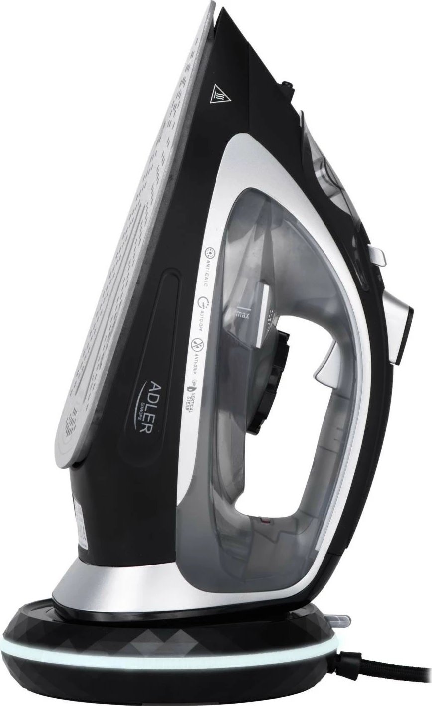 Hekur Adler AD 5043, 2800W, pa kabllo, zi-gri