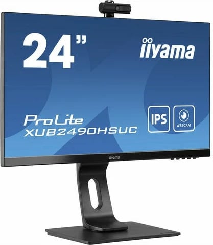 Monitor iiyama ProLite XUB2490HSUH-B1, 60.5 cm (23.8"), 1920 x 1080 pixels, Full HD, LED, 4 ms, Black
