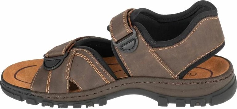 Sandale për meshkuj Rieker, të kafta