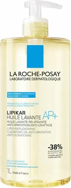 Vaj pastrues unisex La Roche-Posay Lipikar AP+ 1000ml