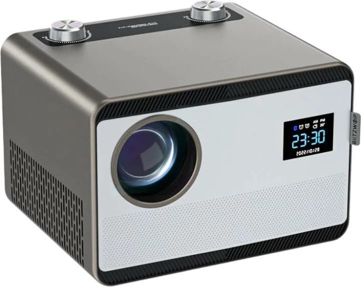 Projektor LED BlitzWolf BW-V7, 1080p, Android, Bluetooth, i bardhë