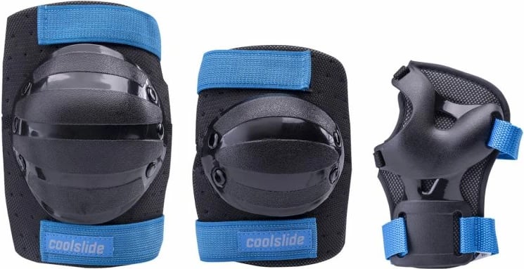 Set mbrojtës për rollera Coolslide, unisex, kaltër