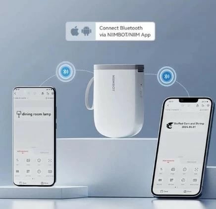 Printer etiketa termik Niimbot D11 H, i bardhë