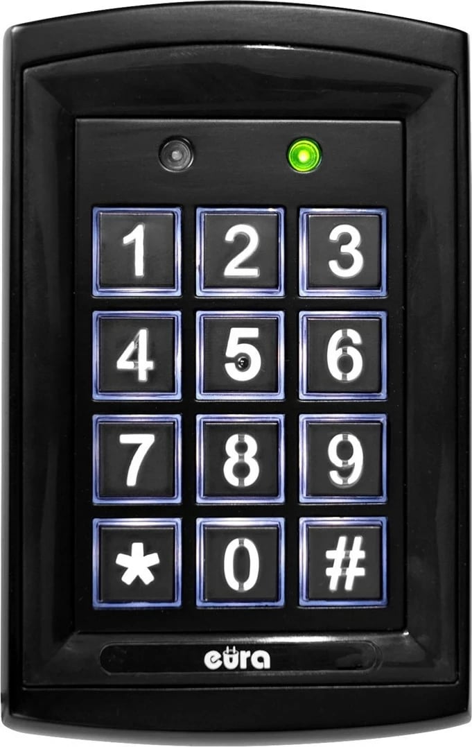Tastierë sigurie eura AC-20C7, elektronike, e zezë