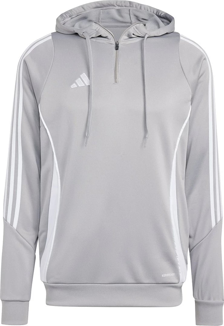 Duks adidas Tiro 24 me kapuç, Gri | 2XL