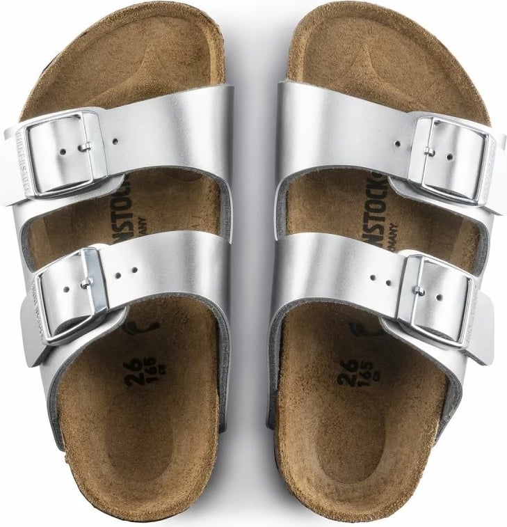 Flip-flops për fëmijë Birkenstock, kafe dhe të zeza