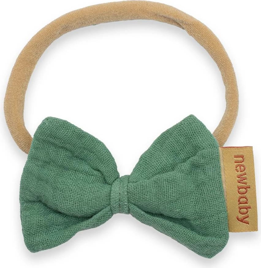 Çelenkë bebe, New Baby, 100% pambuk, 0-12 muaj, për vajza, mente