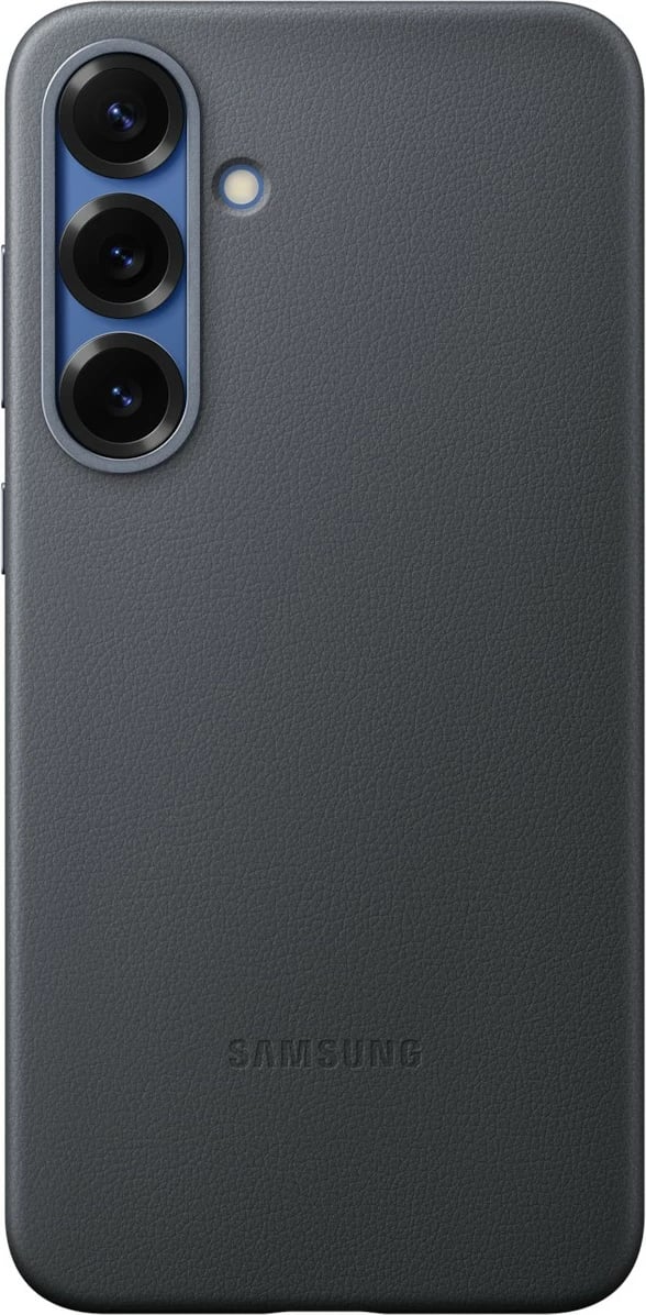 Mbështjellës Samsung Galaxy S25+, lëkurë sintetike, 17 cm (6.7"), zi