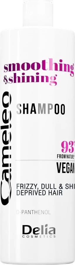 Shampon për femra Cameleo Vegan smoothing and shining, 400ml