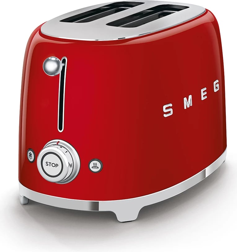 Thekëse buke Smeg  50´Style, e kuqe