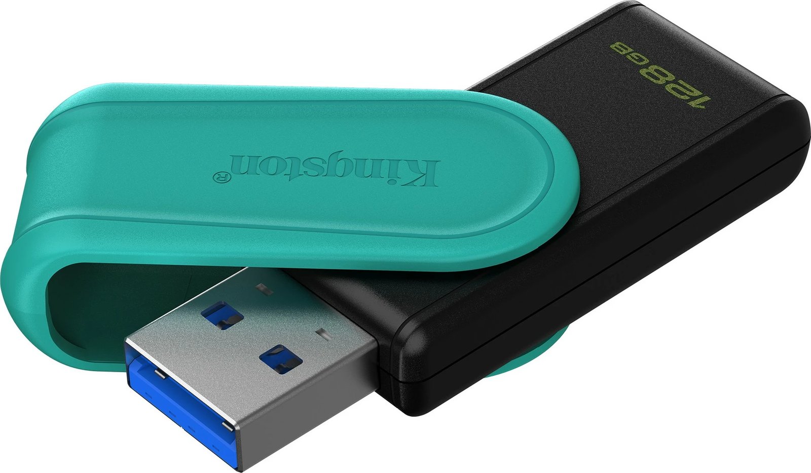 USB Kingston DataTraveler Exodia S 128GB, USB 3.2, zi/turkuaz