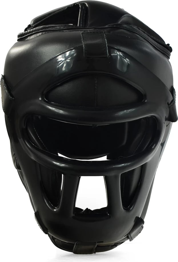 Helmetë boksi me grilë PROFight për meshkuj, e zezë