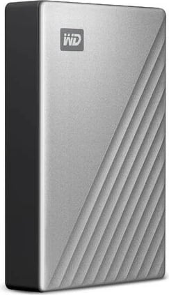 Hard disk Western Digital My Passport Ultra, 1 TB, USB Type-C, Ngjyrë zezë, argjendtë