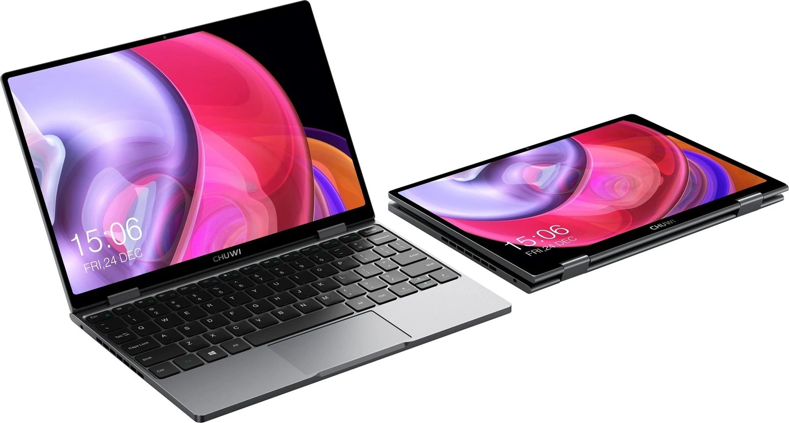 Laptop Chuwi MiniBook-X-2023-K2-SR, 10.51", 12 GB RAM, 512 GB SSD, Argjendtë