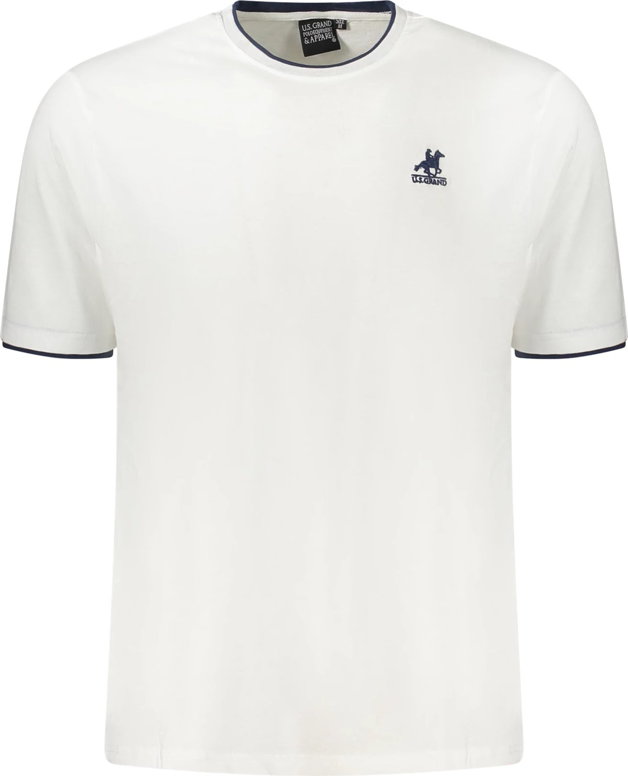 Maicë U.S. GRAND POLO për meshkuj, e bardhë