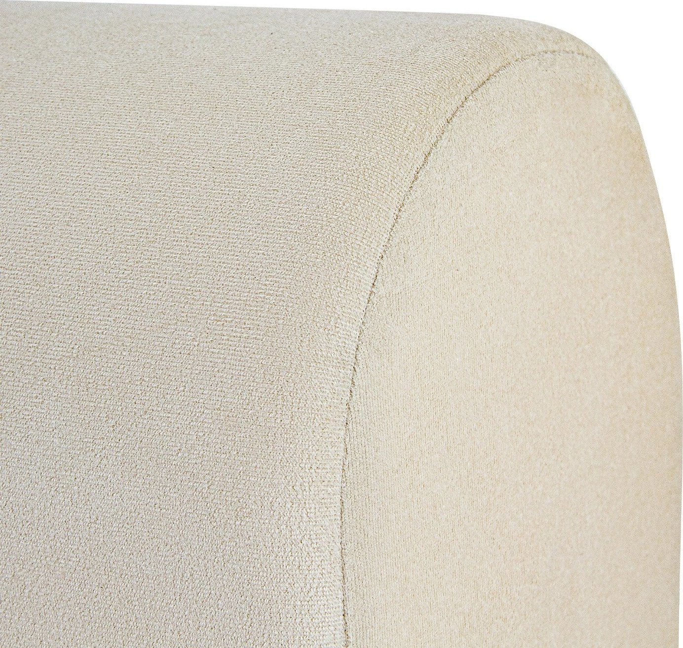Divan-krevat dy ulëse, kadife bezhë, Atelier del Sofa, Magic