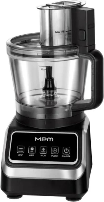 Robot kuzhine MPM MRK-27, 2600 ml, 2000 W, i zi/argjend