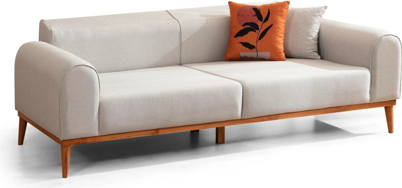 Divan-krevat 3 vendësh Atelier del Sofa, Kapri 3 vendësh, krem