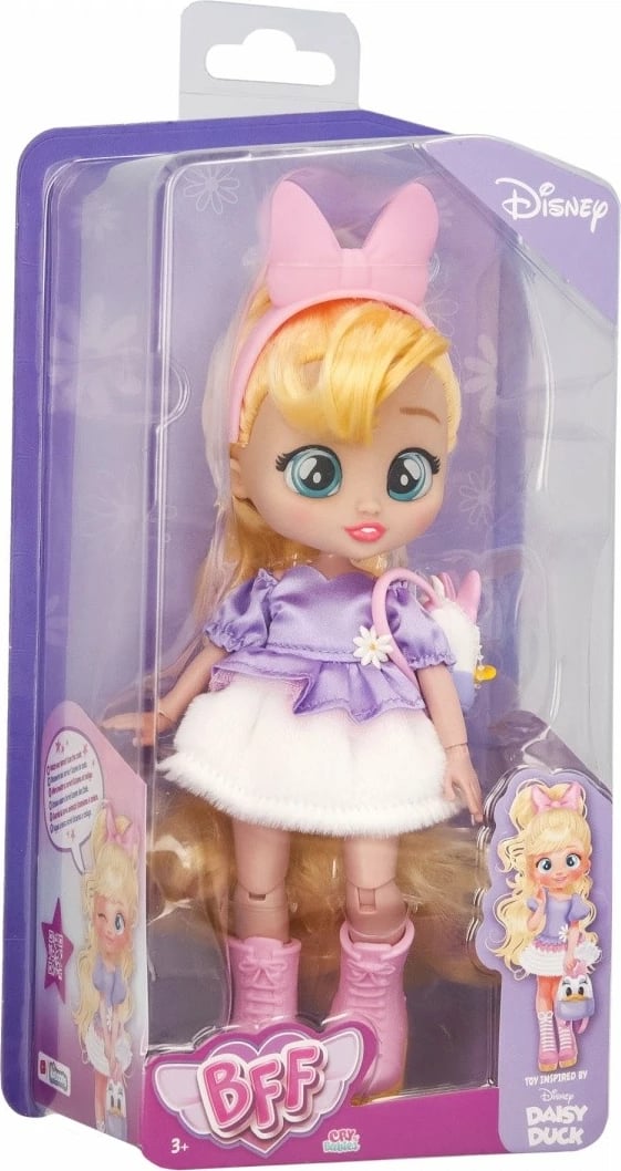 Kukull Cry Babies BFF Disney Daisy, Tm Toys, IMC921436, për vajza