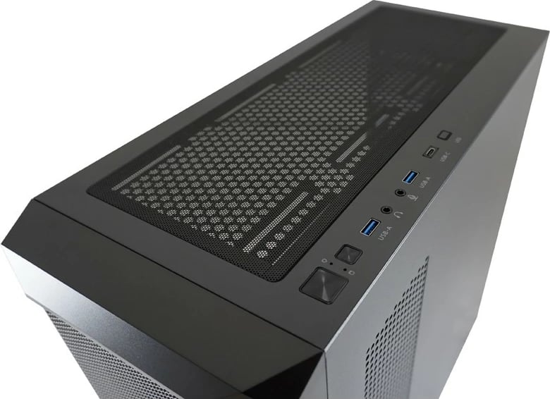 Kasë LC-Power Gaming 804B, Midi Tower, ATX, micro ATX, Mini-ITX, e zezë