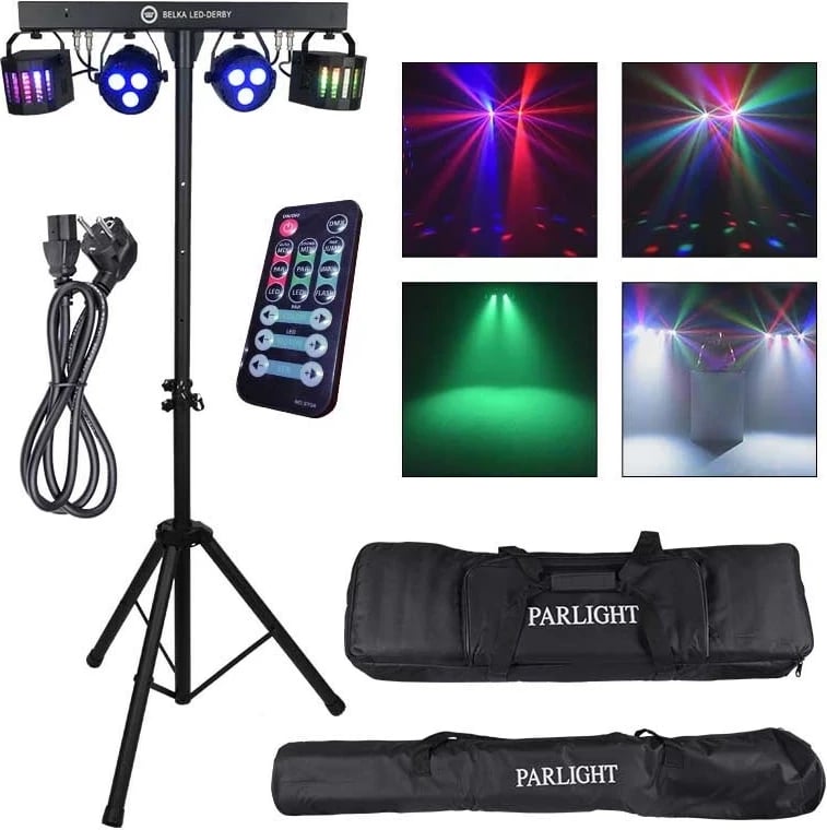 Set ndriçimi Light4Me LED BAR DERBY PAR