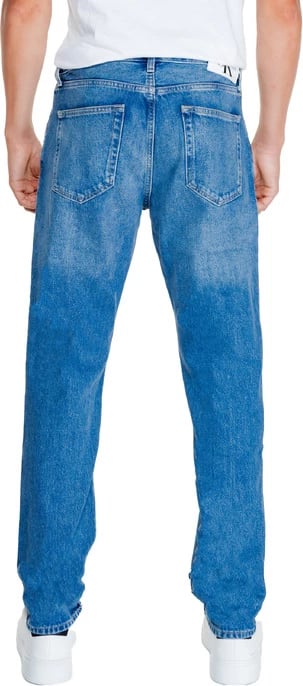 Pantallona Calvin Klein Jeans, meshkuj, blu