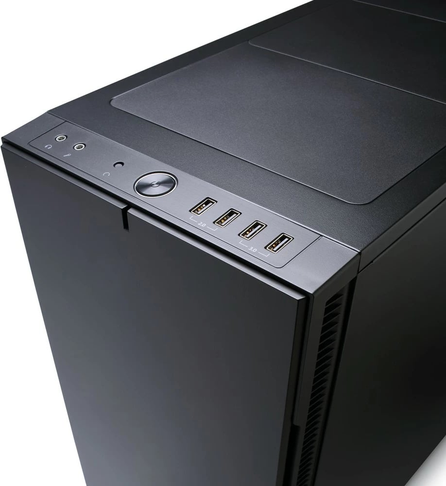 Kasë Fractal Design Define R5, Midi Tower, ATX, micro ATX, Mini-ITX, e zezë Kasë Fractal Design Define R5, Midi Tower, ATX, micro ATX, Mini-ITX, e zezë