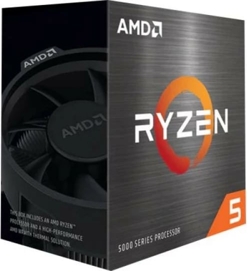 procesor desktop, AMD Ryzen 5 5600X, 3.7 GHz, 32 MB cache, Socket AM4, Box-Set