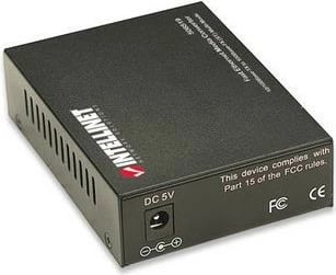 Konvertues media Intellinet 506519, 10/100Base-TX RJ45/1000Base-FX (MM ST), 2km, 1310nm, i zi