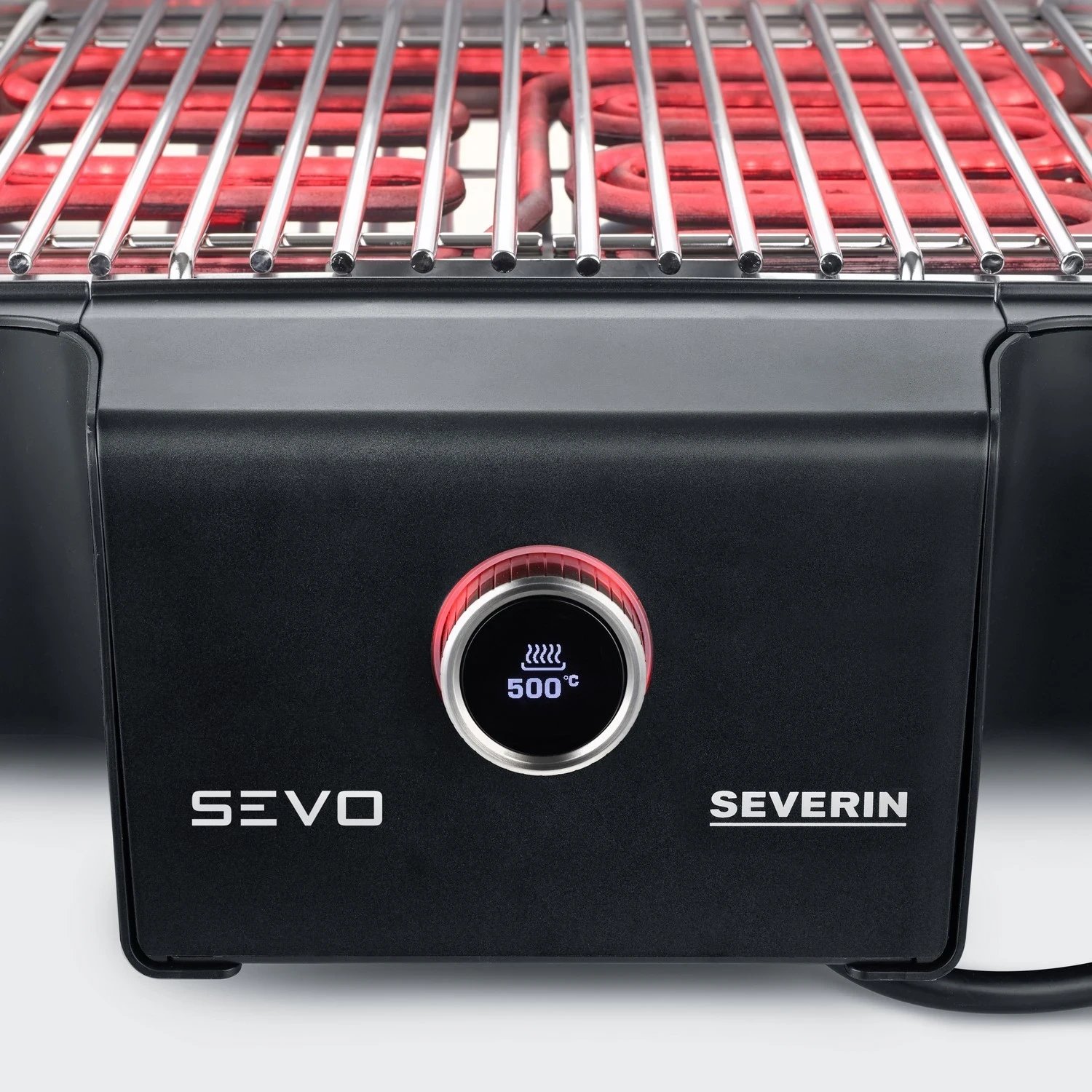 Grill tavoline Severin, i zi-argjendtë
