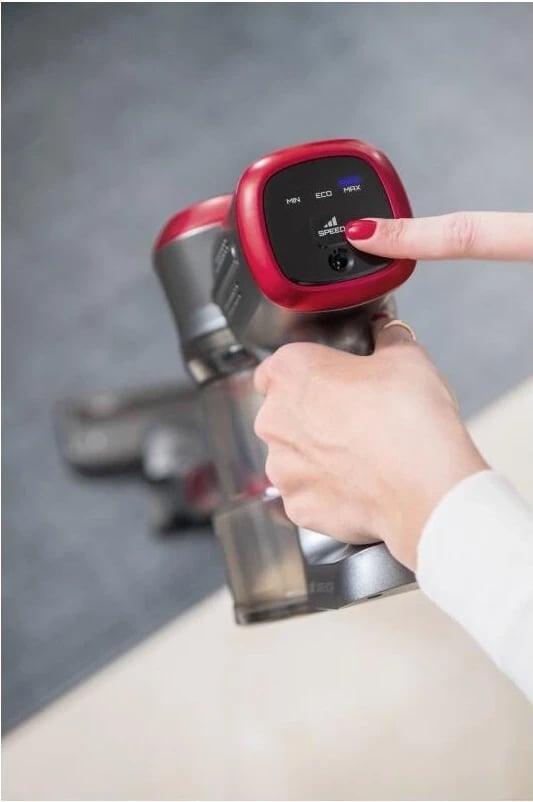 Fshesë pa tela ETA Fenix Ergonomic, e kuqe
