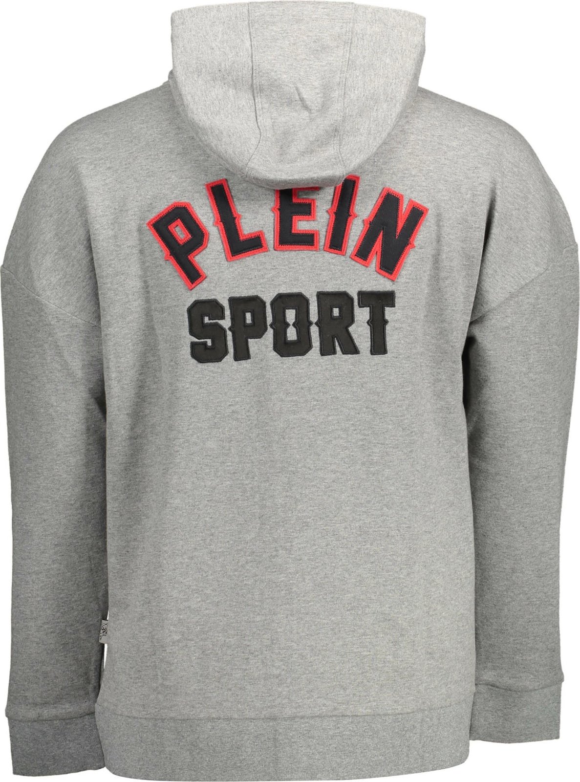 Duks për meshkuj Plein Sport me zip, gri