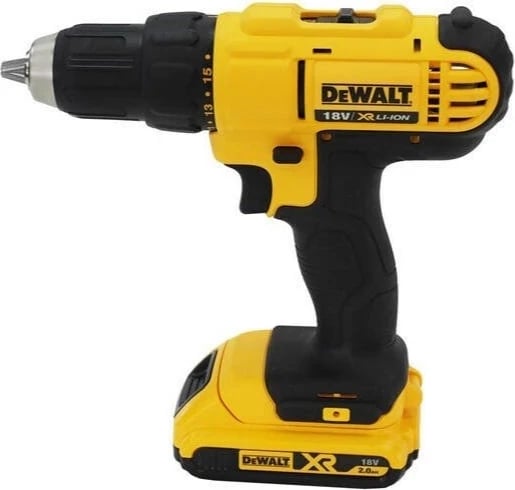Makineri shpimi/vidash DeWalt DCD771D2-QW, 18V, 2x bateri, e verdhë/zezë