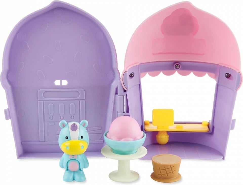 Set lodrash figurina Skip Hop Zoo Ice Cream Shop, plastikë, shumëngjyrësh