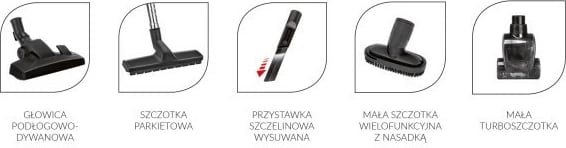 Fshesë elektrike ciklonike MPM MOD-25, pa qese, 1.1L, 750W, e zezë/bakër