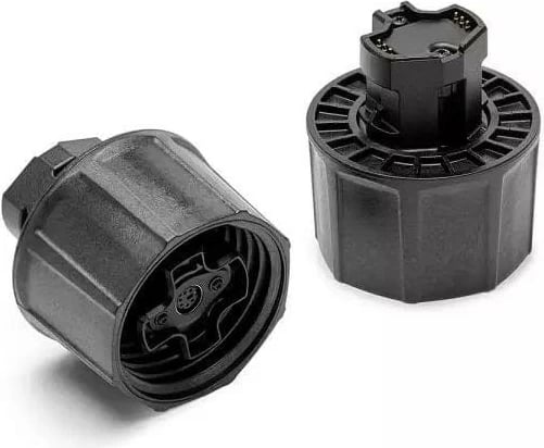 Adapter i shpejtë montimi Thrustmaster Quick Mount Double, për T818, i zi